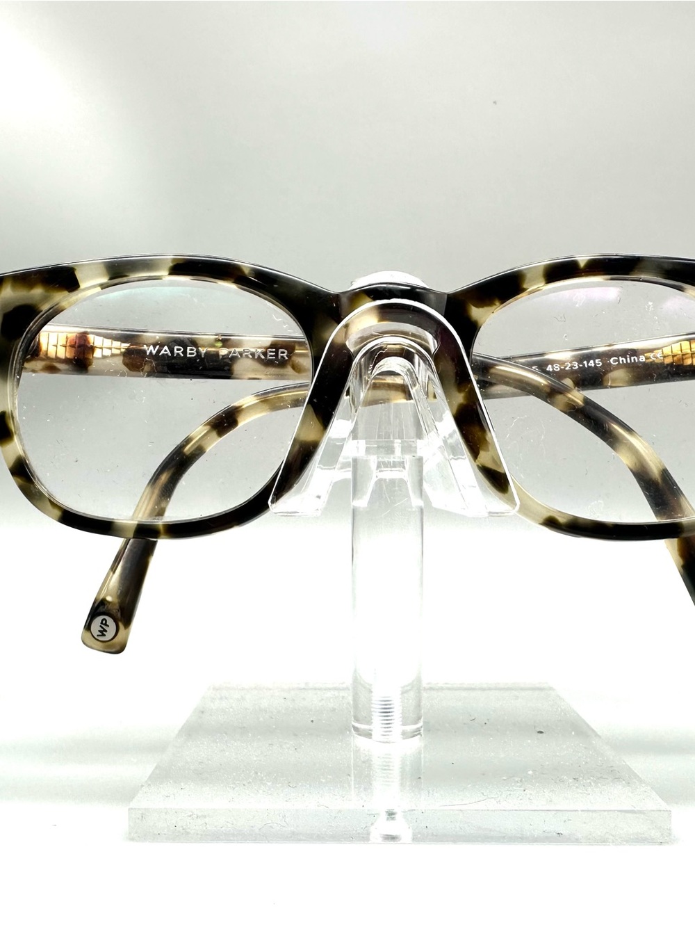 Warby Parker Caspar 245 Tortoise Shell Eyeglasses Frames 48-23-145
